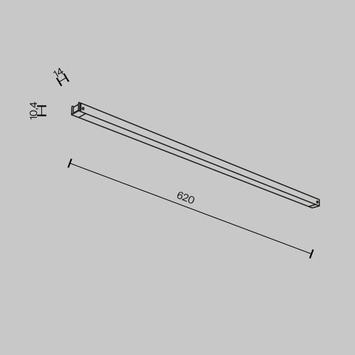 Трековый светильник Technical TR173-1-16WTW-B Трековый светильник Technical TR173-1-16WTW-B