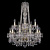 Подвесная люстра Bohemia Ivele 1403/10+5/195/h-77/2d G