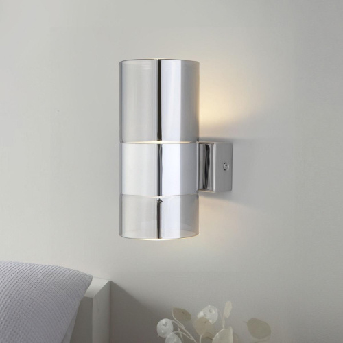 Настенный светодиодный светильник Eurosvet Watford 40021/1 LED хром/дымчатый Настенный светодиодный светильник Eurosvet Watford 40021/1 LED хром/дымчатый