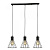 Подвесной светильник IMEX MD.6135-3-P BK