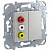 Розетка 3xRCA Schneider Electric Unica Top MGU5.431.30ZD