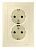 Розетка двойная Schneider Electric Sedna с/з без шторок 16A 250V SDN3000647