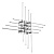 Настенный светодиодный светильник Ideal Lux Cross Led PL8 114767