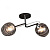 Потолочная люстра IMEX MD.1042-2-S BK+CH