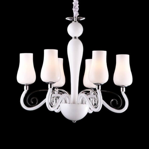 Подвесная люстра Arte Lamp Biancaneve A8110LM-6WH Подвесная люстра Arte Lamp Biancaneve A8110LM-6WH