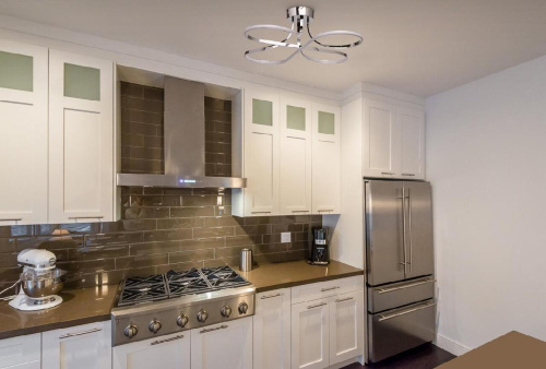 Потолочный светодиодный светильник De Markt Аурих 12 496015302