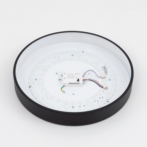 Потолочный светодиодный светильник с пультом ДУ Citilux Купер RGB Черный CL72470G1 Потолочный светодиодный светильник с пультом ДУ Citilux Купер RGB Черный CL72470G1