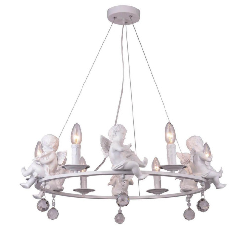 Подвесная люстра Arte Lamp Amur A4288LM-6WH Подвесная люстра Arte Lamp Amur A4288LM-6WH