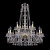 Подвесная люстра Bohemia Ivele 1409/10+5/240/h-77/G