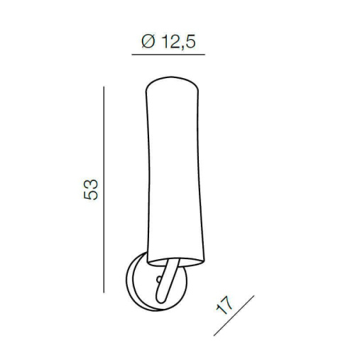 Настенный светильник Azzardo Bamboo wall AZ2053