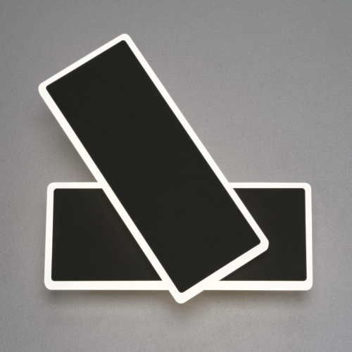 Настенный светодиодный светильник Eurosvet 90316/2 черный Настенный светодиодный светильник Eurosvet 90316/2 черный