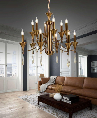 Подвесная люстра Lumina Deco Libero LDP 1230-12 MD Подвесная люстра Lumina Deco Libero LDP 1230-12 MD