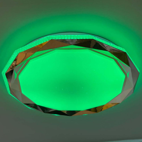 Потолочный светодиодный светильник Profit Light 2128/450 WH+GD RGB