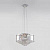 Подвесная люстра Eurosvet Torreta 10105/5 хром/прозрачный хрусталь Strotskis