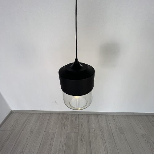 Подвесной Светильник Nord A D18 Black/Transparent By Imperiumloft