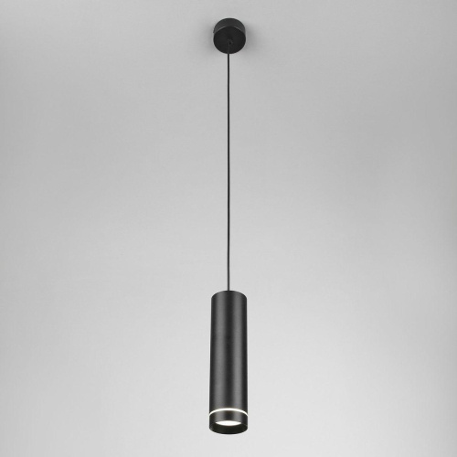 Уличный подвесной светодиодный светильник Elektrostandard DLR023 35084/H черный a061364