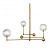 Люстра Globe Mobile 3 brass