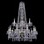 Подвесная люстра Bohemia Ivele 1403/10+5/240/h-92/2d/G
