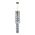 Каскадная люстра Kutek Ellini ELL-ZW-3 (Z) 150