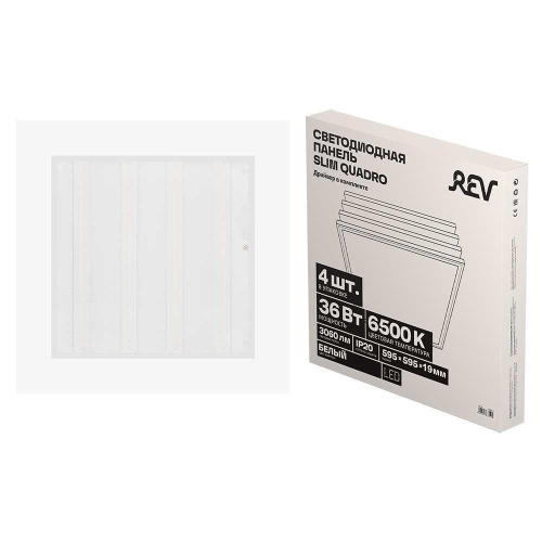 Светодиодная панель REV Slim Quadro 28966 1 Светодиодная панель REV Slim Quadro 28966 1