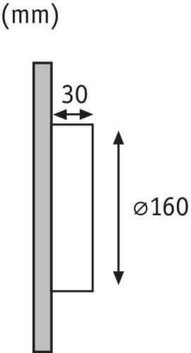 Настенный светодиодный светильник Paulmann Special Line Wall Led Corona 93821