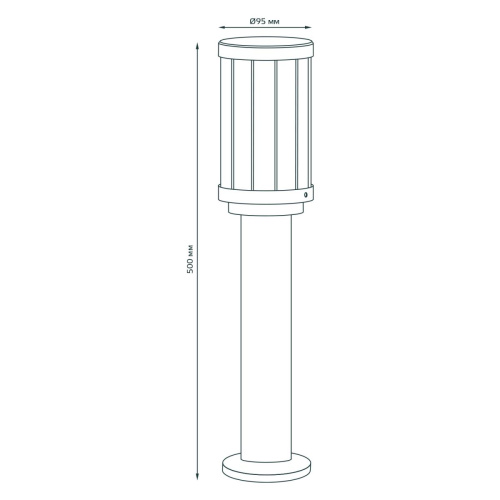 Уличный светильник Gauss Vega GD023