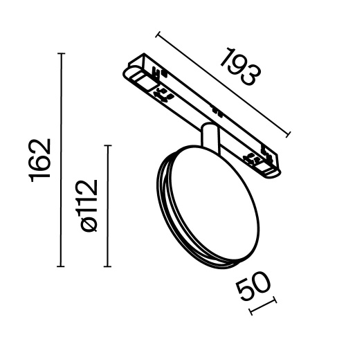 Трековый светильник Technical TR090-4-6W-DS-B Трековый светильник Technical TR090-4-6W-DS-B