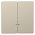 Клавиша двойная Schneider Electric Merten D-Life MTN3420-6033
