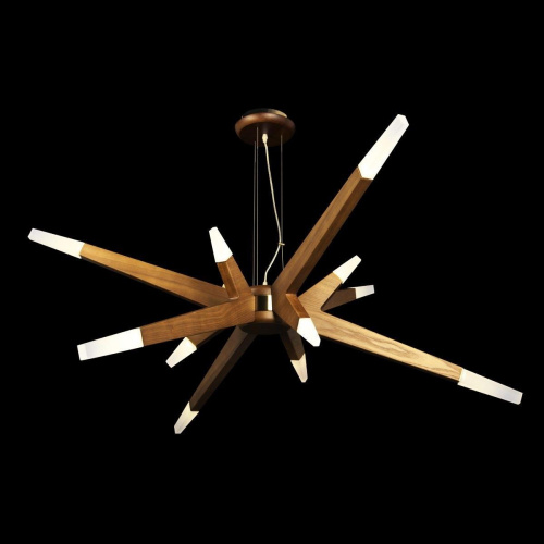Подвесная светодиодная люстра Loft IT Glowworm 10160 Dark wood Подвесная светодиодная люстра Loft IT Glowworm 10160 Dark wood