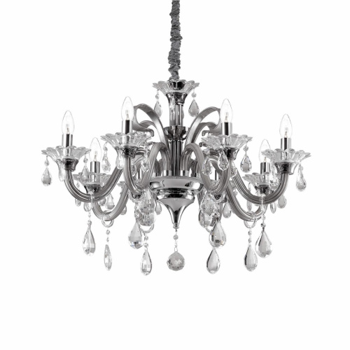 Подвесная люстра Ideal Lux Colossal SP8 Grigio 081519 Подвесная люстра Ideal Lux Colossal SP8 Grigio 081519