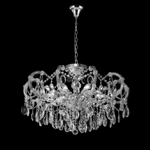 Подвесная люстра Crystal Lux Hollywood SP-PL8 Chrome D800 Подвесная люстра Crystal Lux Hollywood SP-PL8 Chrome D800