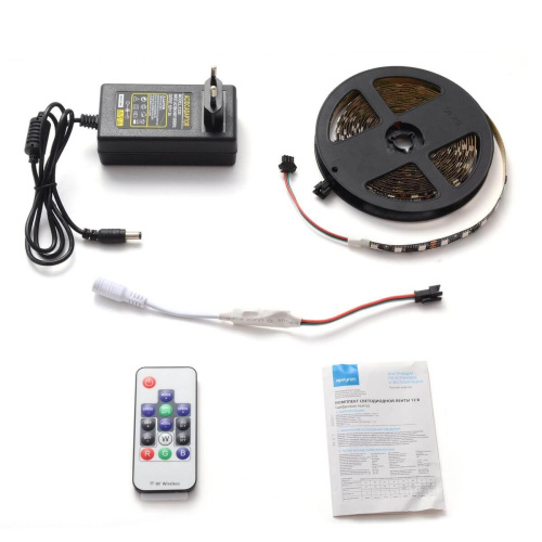 Светодиодная лента Apeyron 14,4W/m 60Led/m 5050SMD разноцветная 5M 83ЦЛ Светодиодная лента Apeyron 14,4W/m 60Led/m 5050SMD разноцветная 5M 83ЦЛ