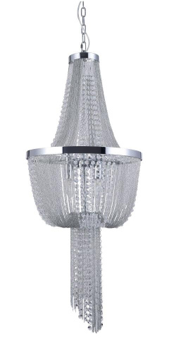 Подвесная люстра Crystal Lux Teatro SP8 Chrome Подвесная люстра Crystal Lux Teatro SP8 Chrome
