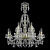 Подвесная люстра Bohemia Ivele 1410/8+4/240/XL-80/G/V0300