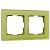 Рамка Werkel Favorit на 2 поста фисташковый WL01-Frame-02 4690389098604