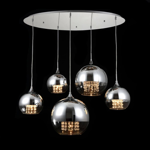 Подвесная люстра Maytoni Fermi P140-PL-170-5-N Подвесная люстра Maytoni Fermi P140-PL-170-5-N