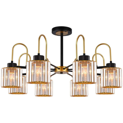 Люстра Illumico IL1305-8CPA-29 BK GD