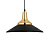 Подвесной светильник 9140/C gold/black