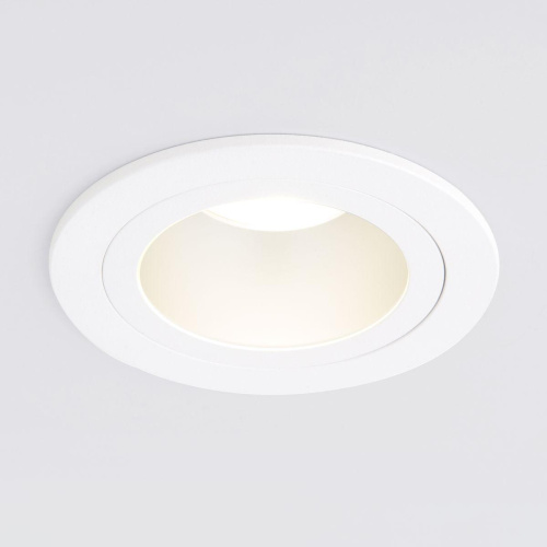 Встраиваемый светильник Elektrostandard 122 MR16 серебро/белый a053353 Встраиваемый светильник Elektrostandard 122 MR16 серебро/белый a053353