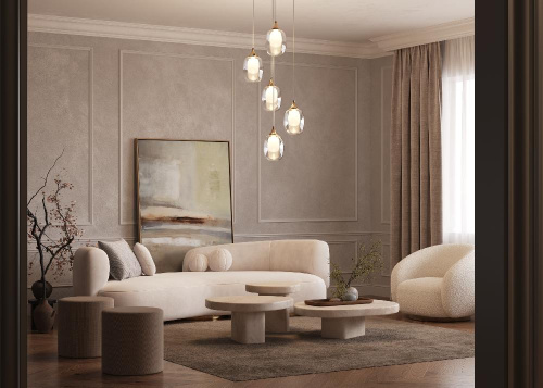 Подвесной светильник Maytoni MOD016PL-05BS