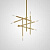 Подвесная Люстра Traverse H90 Gold By Imperiumloft