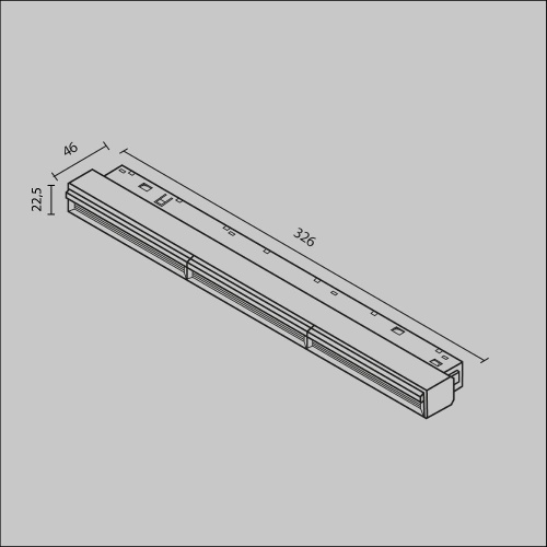 Трековый светильник Technical TR106-2-18W4K-W Трековый светильник Technical TR106-2-18W4K-W