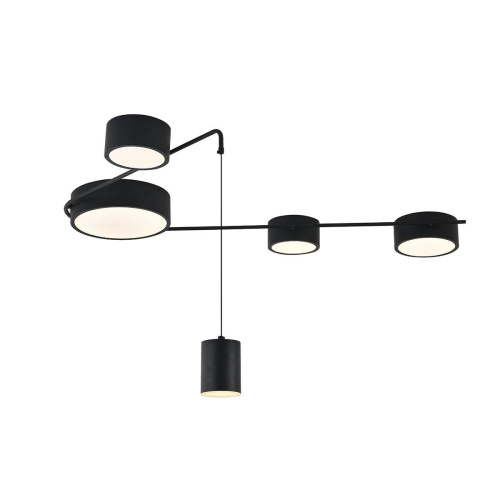 Потолочный светодиодный светильник Indigo Modulo 14028/5С Black V000161L Потолочный светодиодный светильник Indigo Modulo 14028/5С Black V000161L