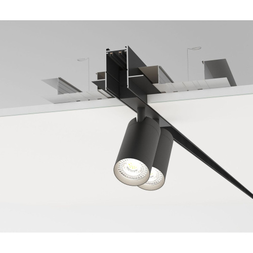 Шинопровод встраиваемый однофазный Denkirs Smart TR2013-BK
