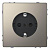 Розетка Schneider Electric Merten D-Life 16A с/з и шторками MTN2400-6050