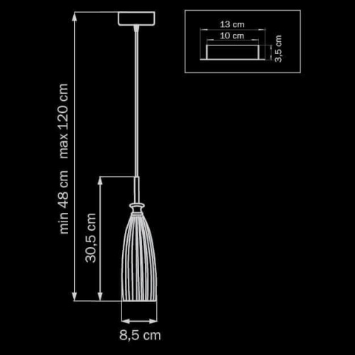 Подвесной светильник Lightstar Simple Light 810 810011 Подвесной светильник Lightstar Simple Light 810 810011