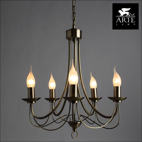 Подвесная люстра Arte Lamp Maypole A6300LM-5AB Подвесная люстра Arte Lamp Maypole A6300LM-5AB