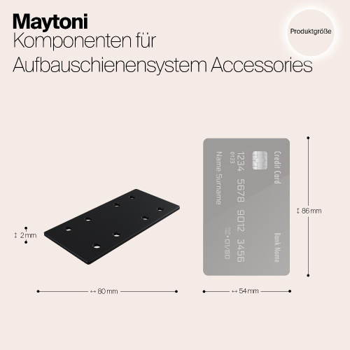 Прямой коннектор для магнитного шинопровода Maytoni Magnetic track system TRA004C-21S Прямой коннектор для магнитного шинопровода Maytoni Magnetic track system TRA004C-21S