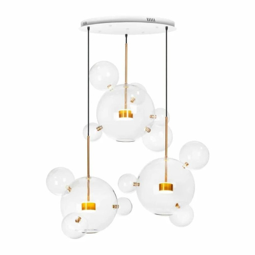 Подвесная светодиодная люстра Loft IT Bolle 2027-D3 Подвесная светодиодная люстра Loft IT Bolle 2027-D3