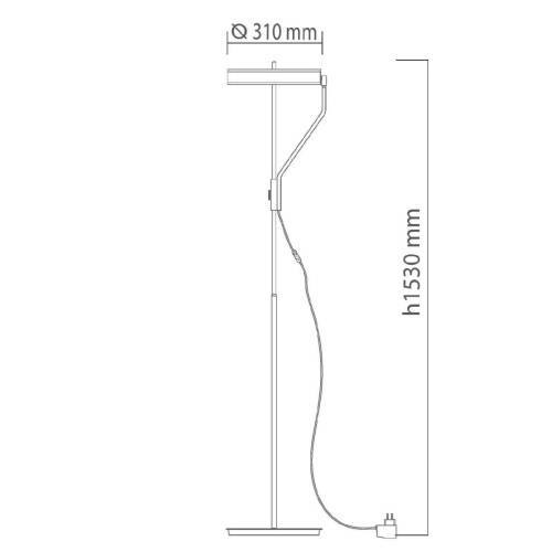 Торшер De Markt Гэлэкси 632046302
